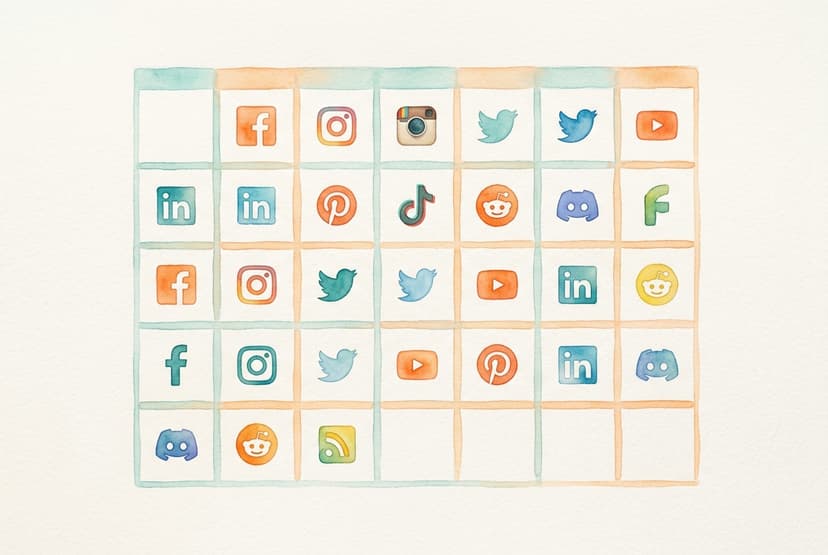 Social posts queued